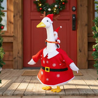 Goose Costume Christmas Goose Clothes Santa Outfit