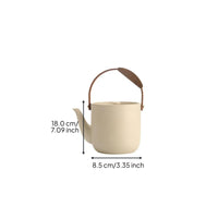 Ceramic Tea Set with Large Teapot, Portable Handle