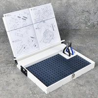 Model Assembly Tool Storage Box and Workbench Organizer