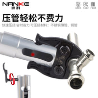 Stainless Steel Manual Hydraulic Pipe Crimping Tool with U-Type TH and 16-300 Molds