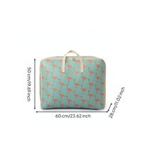 Zippered Storage Bag with Handles Sturdy Oxford Cloth Storage Bag Sturdy Extra Large for Movers, Home Organization, Dorm Rooms