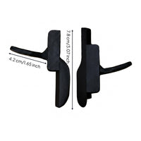 2 Pieces Comfortable Hold Wind Instrument Hand Rest Wear-Resistant Ergonomic Hand Grip Easy Install Music Accessory Sturdy for Roland AE20 and AE30 Players, Playing