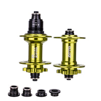 Front and Rear Hub Pair Bearings 32 Hole Lightweight Freewheel Hub for Cyclists, Wheel Building, Trail Riding