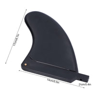 Long-Lasting 6.5 Inch Tail Fin Easy to Install Single Large Fin Good Hold Water Sports Gear High Performance for Surfing