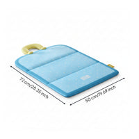Moisture-Resistant Pet Cooling Mat Dotted Surface Double-Sided Cooling Mat Padded Washable for Indoors, Vehicle