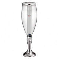 Beer Dispenser with Ice Column Tabletop Drink Dispenser with Faucet for Parties