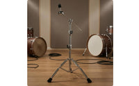 Extension Cymbals Stand Chrome Finish Percussion Quick Assembly to Install Music Equipment