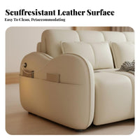 Electric Folding Motorized Daybed Multi-Functional Pull-expandable Sofa Bed Space Saving Living Room Furniture Modern Design for Apartment Dwellers, Homeowners, Students, Small Spaces, Bedroom, Home Office