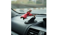 Magical Theme Witch Car Dashboard Ornament Easy Installation Flying Wizard Car Decoration No Batteries Needed Motion Activated Dashboard Figure 3D Printed for Fantasy Fans
