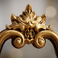 Vintage Picture Frame Antique Gold, Ornate A4 Picture Frame for Table Top, Ornate Picture Frame for Photos, Ornate Picture Frame for Artwork