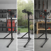 Bike Repair Stand Height Adjustable Cycle Repair Stand Rotating Bike Workstand for Cyclists, Mechanics, Home Workshop
