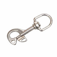 Diving Hook One Piece Self Closing Latch Hook Resistant Diving Gear for Scuba Divers