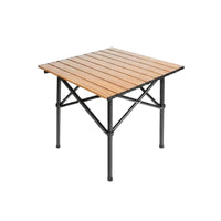 Lightweight Folding Camping Table Easy to Carry Roll-up Camp Table Anti-Slip Feet Outdoor Furniture for Barbecue