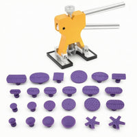 Adjustable Ding Puller with Repair Pads Manual Car Ding Puller Kit Metal Professional for Workshop