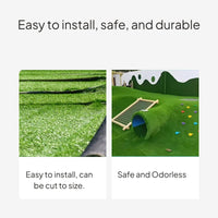 Artificial Grass Carpet, Faux Turf Outdoor Rug, Green Mat