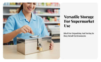 secure closureing Coin Bank combination secure closure secure closure currency Box Portable for Office, Vendors, Teens