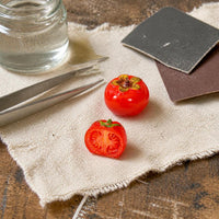 Miniature Simulation Tomato Resin Ornaments for Dollhouse DIY Scenes