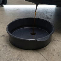 Oil Drain Pan PE Material Engine Oil Pan Parts Washing Tray Thickened Car Care Gear Rigid for Motorcycle Repair
