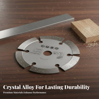 75mm Angle Disc Wear-Resistant Angle Cutting Disc High Hardness 3 Inch Cutting for Metalworkers, Grinding, Fabrication, Workshop