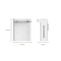 Wall-Mounted Foam Soap Dispenser Dual Outlet Touchless Foaming Dispenser Wall Mounted Soap Pump Liquid Level Window