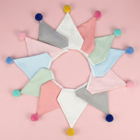 Cotton Triangle Pennant Banner 10.5ft Colorful String Garland Nordic Washable Bunting Flags for Wedding Party Graduation Photographers Backdrop