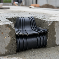 Steel Edge Back-Adhered Rubber Waterstop for Hydraulic Engineering