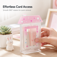 INS Style Rotating Photo Card Holder Display Stand