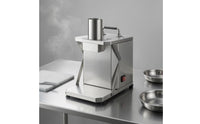 Stainless Steel Electric Vegetable Dicing Machine Compact Countertop Dicing Machine Metal Housing Automatic Fruit Dicer