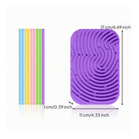 Silicone Sensory Board with Sticks Hands-on for Home