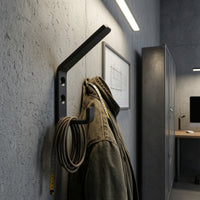 Wall-Mounted Hook Heavy-Duty Metal Hook with Screws Hooks Matte Space-Saving for Entryway, Bedroom