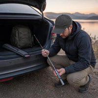 Carbon Fiber Raft Fishing Rod for Shore Casting and Trolling, 1.3m-2.1m, Soft Tail Design