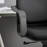 Ergonomic Office Chair Casters Office Chair Cushioned Seat Seating