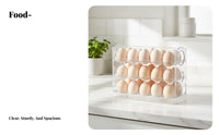 Multimulti-tier ovum rack holder Dispenser Space-Saving 3-Tier rotating ovum rack holder Rack Large Capacity