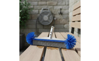 Easy to Maneuver Stainless Steel Pool Brush Rust Stain Removal Pool Scrubber Brush