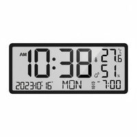 Digital Display Timepiece Large Screen Multifunction Alarm Timepiece Battery
