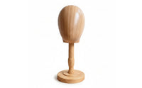 Hairpiece Holder Stand with Wooden Base Profesional Mannequin Head Stand Compact