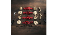 Axle Housing Kit Better Climbing Performance Steering Joint Low Center of Weight Distribution Diff Cover for Trail Runs