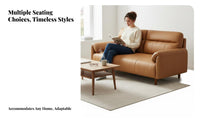 Three-Seater Keyboard Key Settee Modern Minimalist and design Sofa upright Tufted Backrest Couch for Apartment Dwellers, Families, Small rooms, Lounge Area