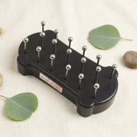 Massage Comb with Metal Balls Handheld Scalp Massage Tool Portable Head