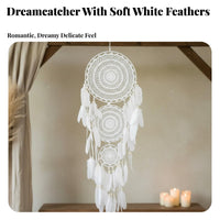Bohemian Wall Hanging Handwoven Beads Sturdy Frame for Party