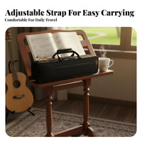 Flute Case Waterproof Flute Gig Bag Instrument Protection Crushproof Shockproof for Musicians, Travel, School
