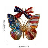 Lightweight Hummingbird Ornament Easy to Hang Patriotic Bird Ornament Sturdy Hanging Hummingbird Decoration Shiny