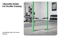 Dips Bar Attachment Angled Grips Rack Dips Double Handles Square Mounting Bracket