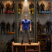 6 Inch Figure Shirt Trendy Design 1/12 Scale Figure Clothes Classic Design 1/12 Scale T-Shirt for Collectors, Hobbyists, Dioramas, Toy Photography