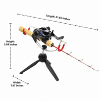 ice fishing rod set