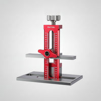 Adjustable Cabinet Door Installation Jig Aluminum Alloy Cabinet Door Installation Helper Accurate Hardware Hands-Hands-off for Woodworkers, Home Renovation