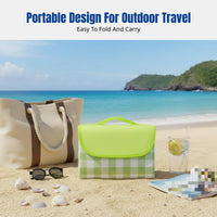 INS Style Outdoor Mat Blanket, Thickened Water-Resistant Oxford Cloth, Beach, Camping, Seasonal Outings
