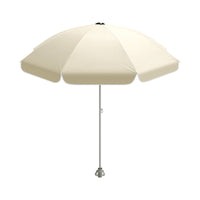 Zunchi Beach Umbrella UPF50+ Outdoor Sun Shade with Black Coating