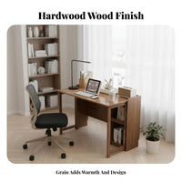 Foldable Design Folding Leg Desk Space-Saving Study Table Multi-Purpose Work Surface Easy Installation for Remote Workers, Apartment Dwellers, Homeowners, Small Spaces, Bedroom, Home Office, Dorm Room