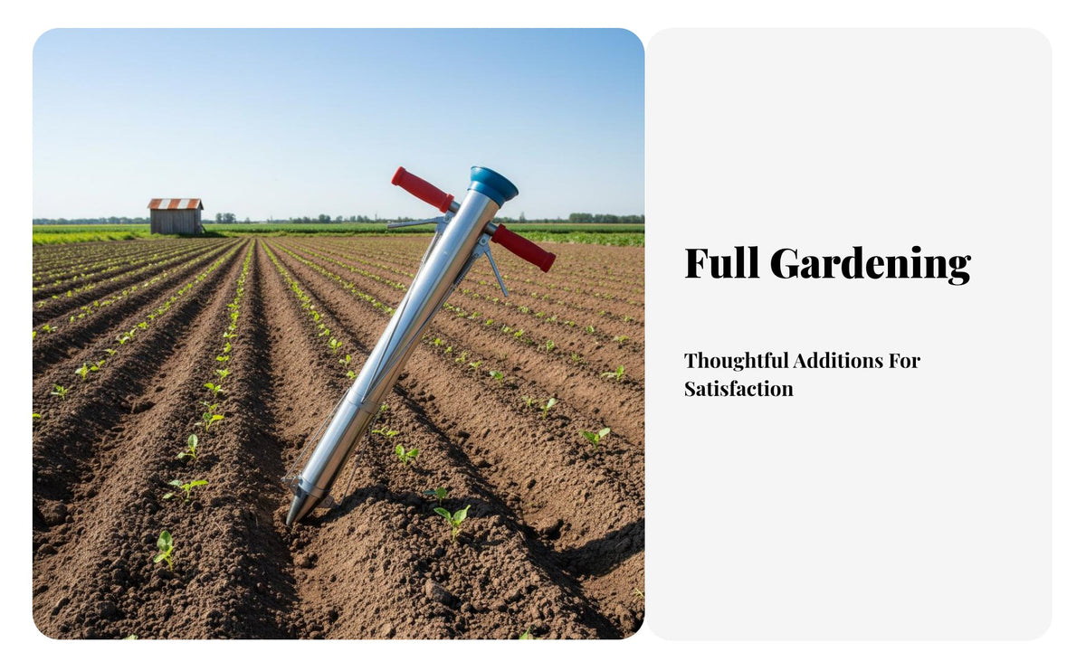 Long Handle Ling Transplanter Multi-Functional Long Handled Ling Transplanter Easy to Use Stand-up Vegetable Planter for Gardeners, Farm, Yard